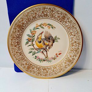 1973 Lenox Collectible Plate The Meadowlark E.M. Boehm Bird Series Limited